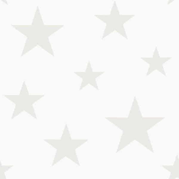 Manhattan Comfort Halluin Amira Cream Stars 33 ft L X 209 in W Wallpaper BR4060-347696 - main